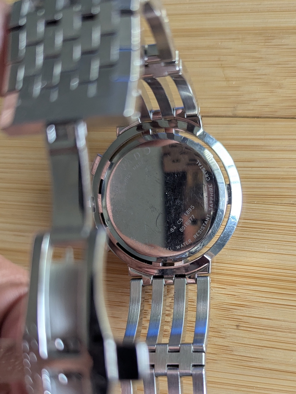 Movado Men's Silver Chronograph Bracelet Watch - Picture 12 of 16